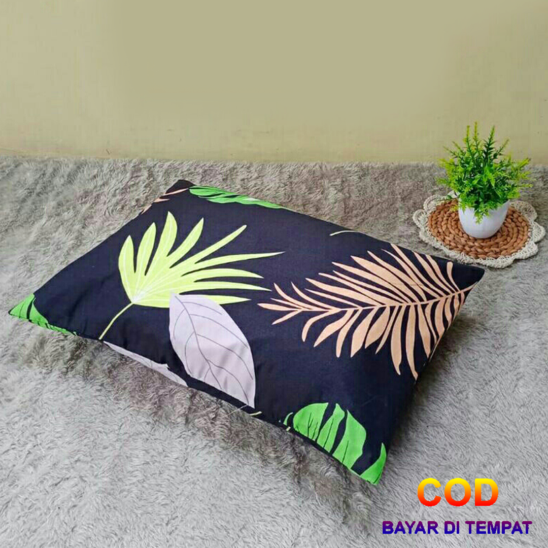 ✅COD Sarung Bantal Tidur Pillow 45x65 Kain Katun Aneka Motif Dekorasi Kamar Perlengkapan Rumah Murah