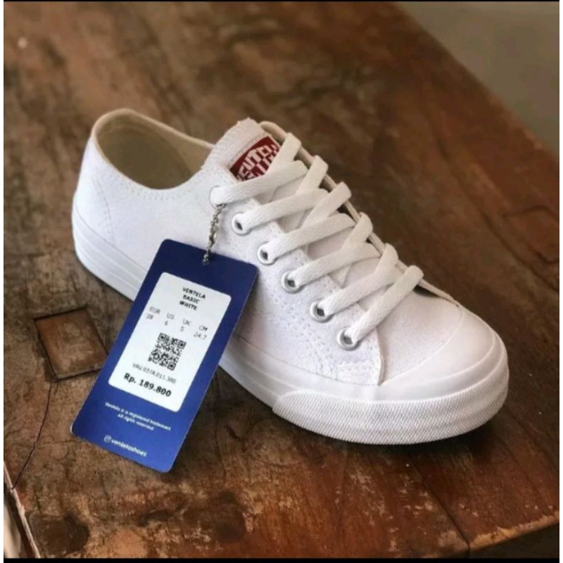 Ventela Basic White 100% Original ( Putih )