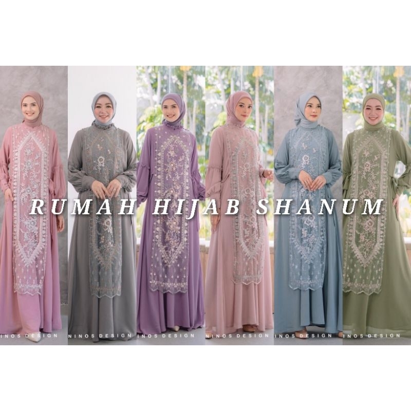 FARADINA DRESS BY NINO'S DESIGN KOLEKSI TERBARU NINOS DESIGN GAMIS PESTA DRESS KONDANGAN BAJU KONDAN