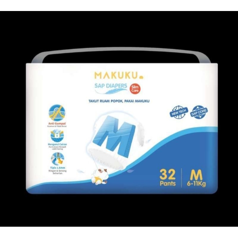 Makuku SAP diapers Slim Care