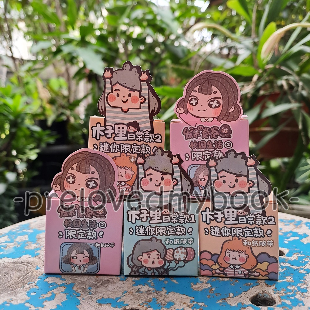 

[1PCS] Stiker Viral - Cute Stiker Roll Aesthetic Kawaii Sticker Roll / Cute Cartoon 2meter - Stiker Buku/Binder/Botol Minum