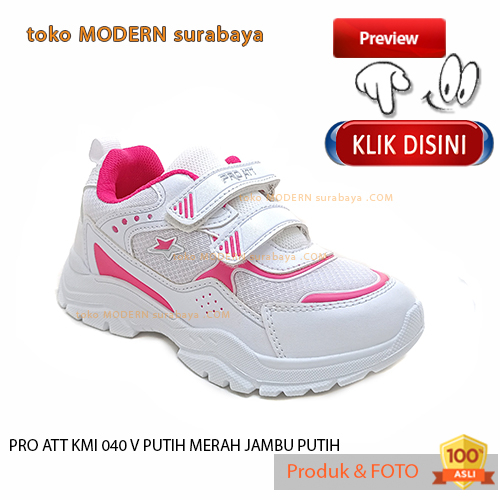 Sepatu anak sepatu sekolah sneakers kets velco PRO ATT KMI 040 V