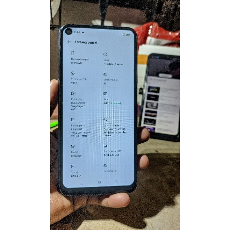 Oppo A92 ram 8/128
