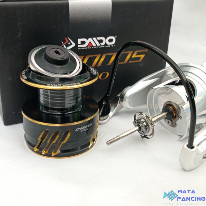 Reel daido chronos 1000 2000 3000 4000 6000 power handle salt water kronos cronos