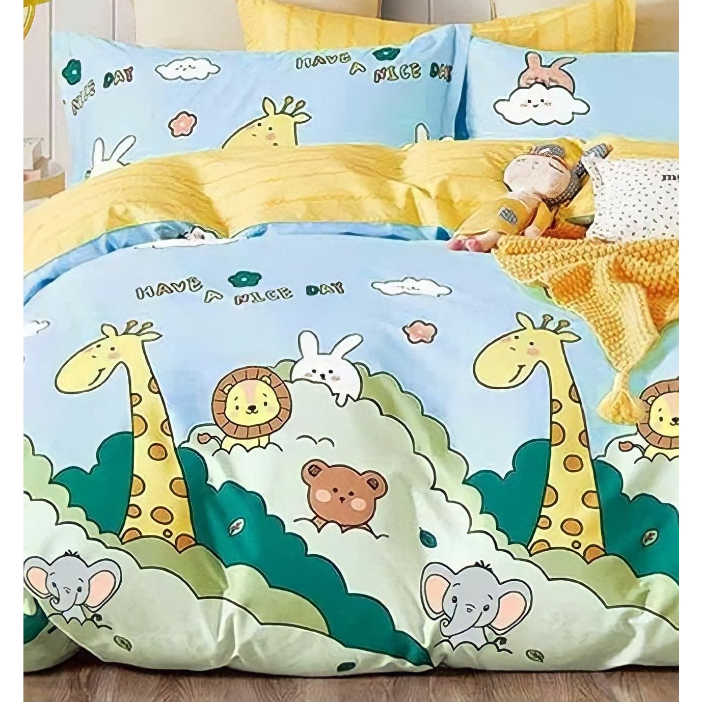 SPREI HOMEMADE UK 90,120,160,180,200 (SPREI SUDUT KARET FREE SARUNG BANTAL DAN GULING) see