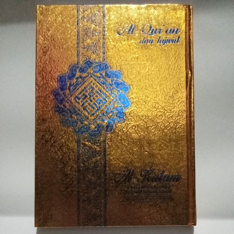 

ALQURAN/ALKURAN COVER EMAS UKURAN BESAR