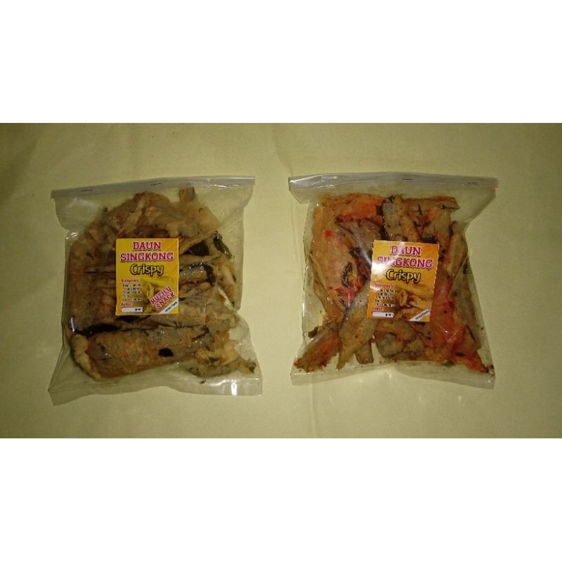 

kripik keripik daun singkong sehat renyah dan gurih 70gram