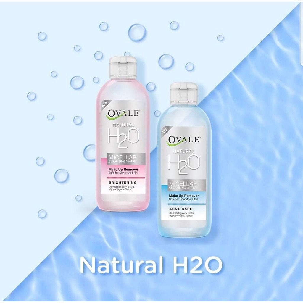 Ovale Natural H2O Micellar Cleansing Water 100ml