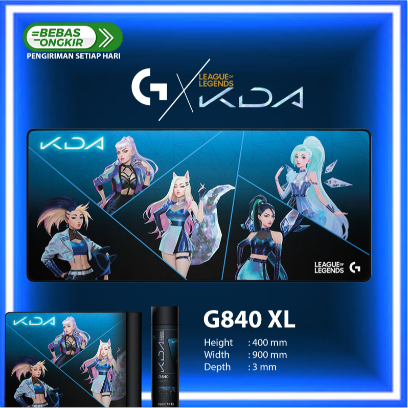 Logitech KDA G840 XL - Limited Edition Gaming Mousepad