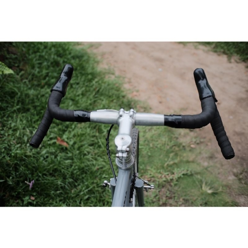 dropbar flare gravel size 40 oversize warna silver bukan ritchey venturemax beacon