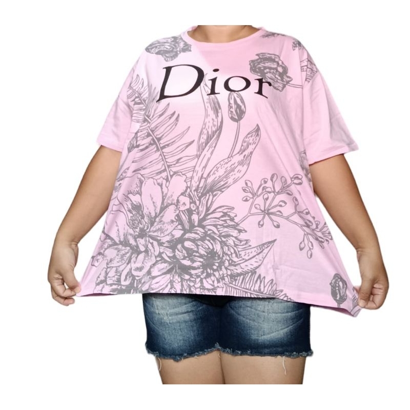 (LD 130cm) XXXXL ATASAN BIGSIZE KAOS WANITA BIGSIZE KAOS JUMBO