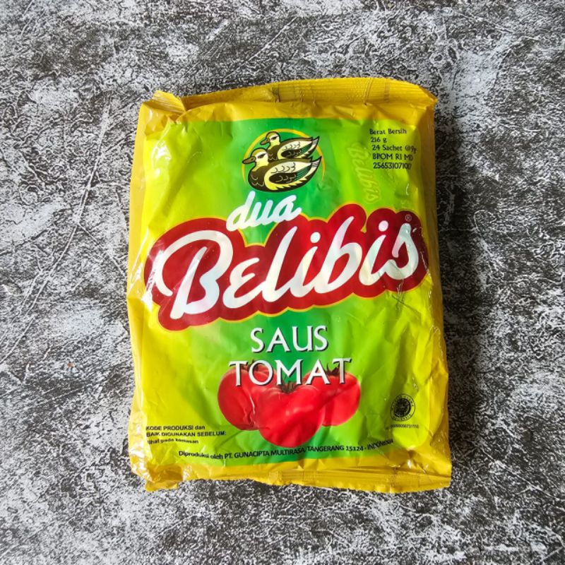 

DUA BELIBIS SAUS TOMAT SACHET 24pcs