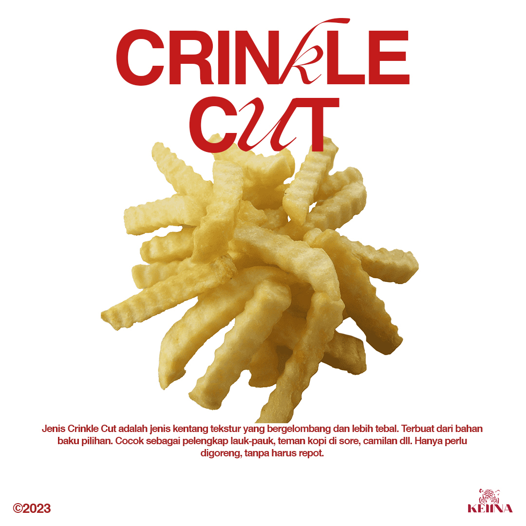 

French Fries Kentang Goreng Crinkle Cut Import USA