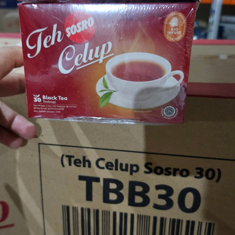 

Ed 02.26 - BOX 30S TEH ASLI - TEH CELUP SOSRO BLACK TEA TBB30 / 811076 - LIVE8