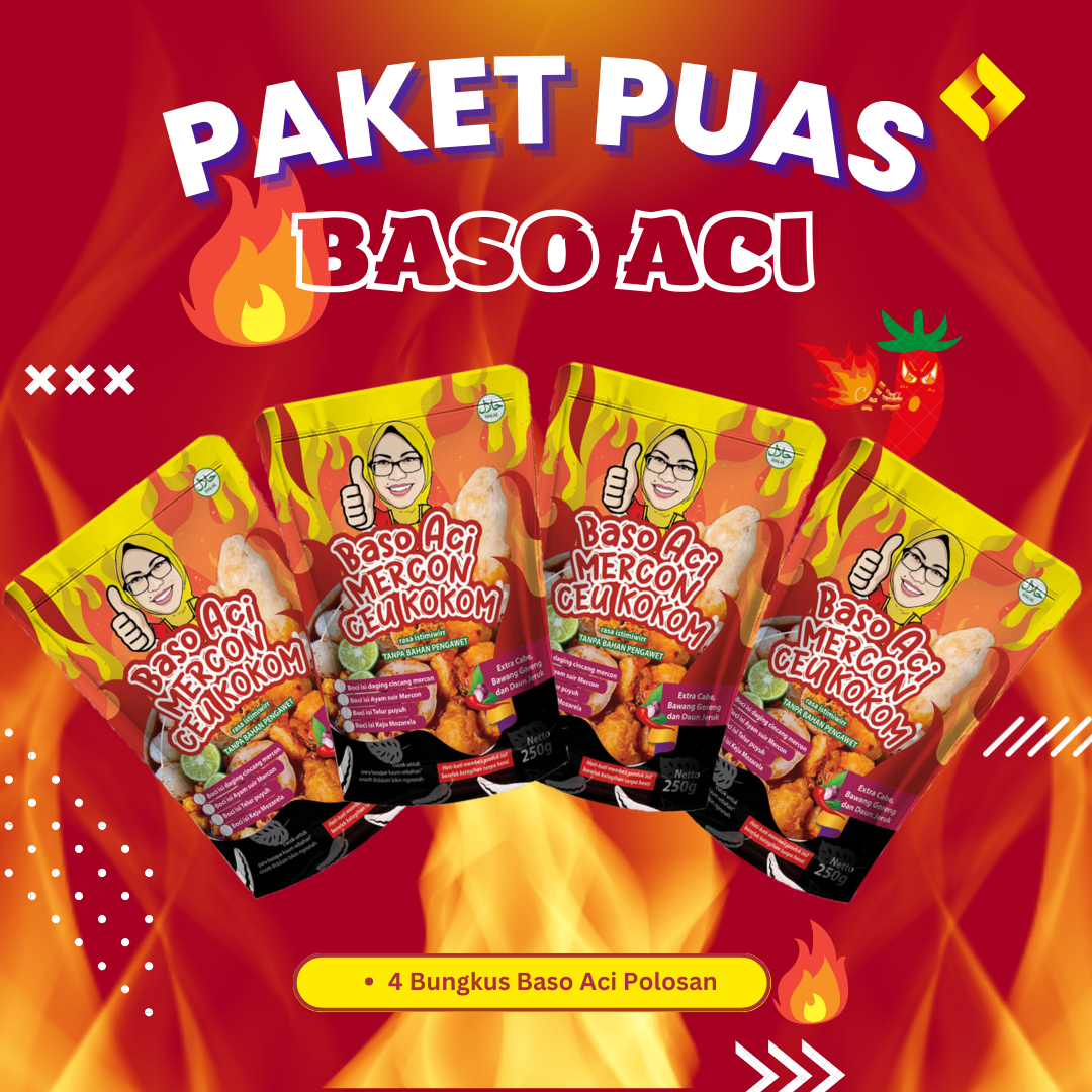 

[BUNDLING] PAKET HEMAT BASO ACI CEU' KOKOM