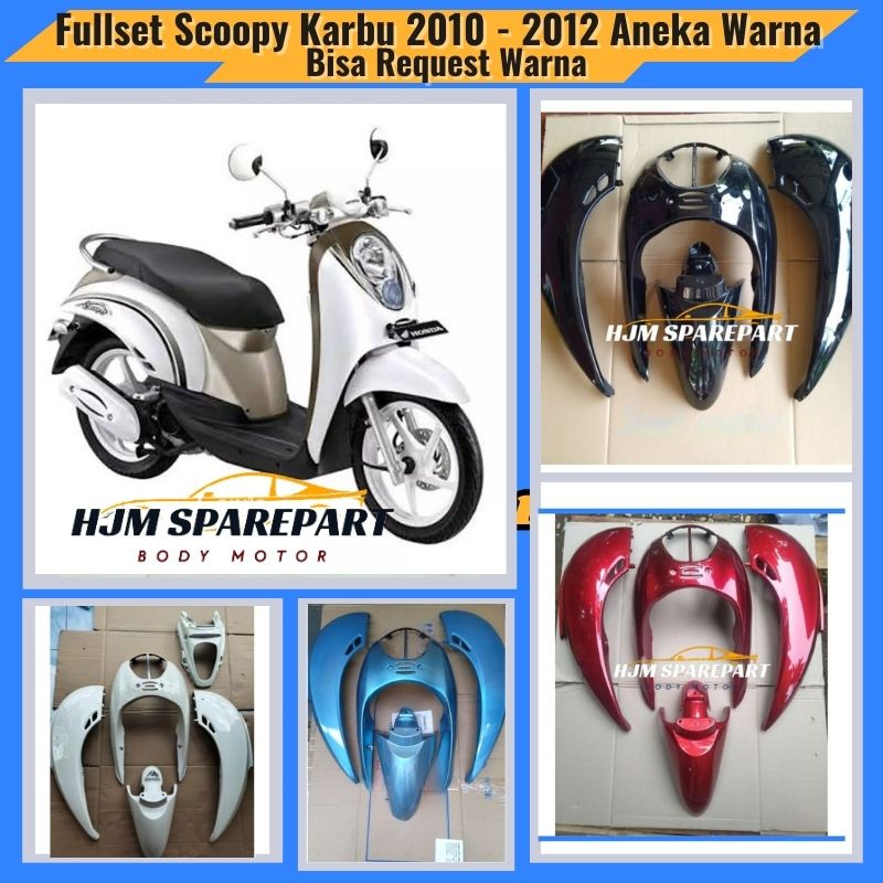 Full Body Bodi Halus Scoopy Karbu Lama Fullset
