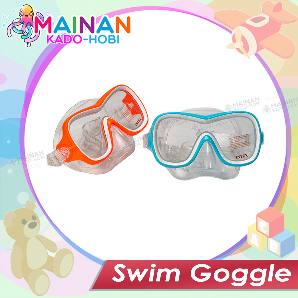 KACA MATA RENANG ANAK SNORKLING ANTI KABUT SWIMMING GOGGLES POLOS