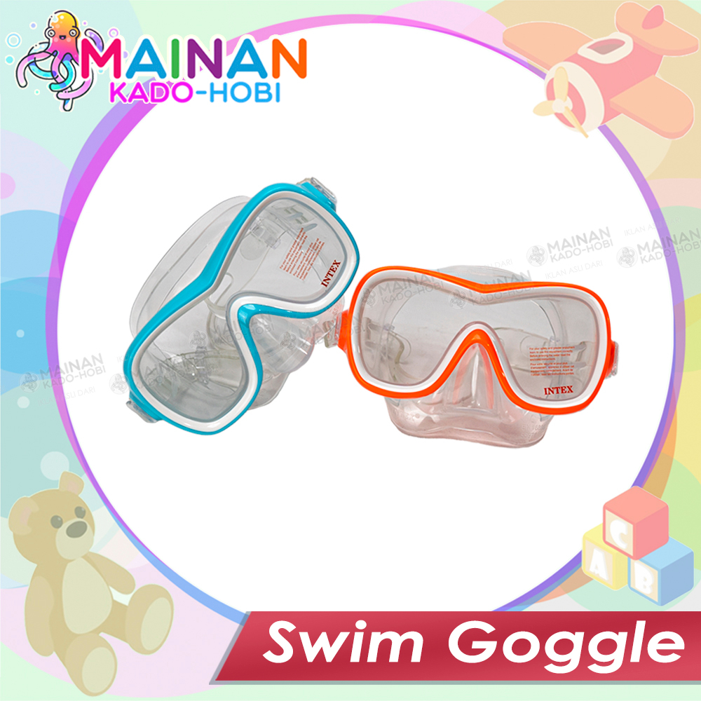 KACA MATA RENANG ANAK SNORKLING ANTI KABUT SWIMMING GOGGLES POLOS