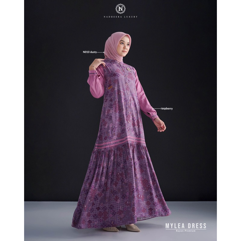 Dress Mylea Rayon Premium by Nadheera Luxury