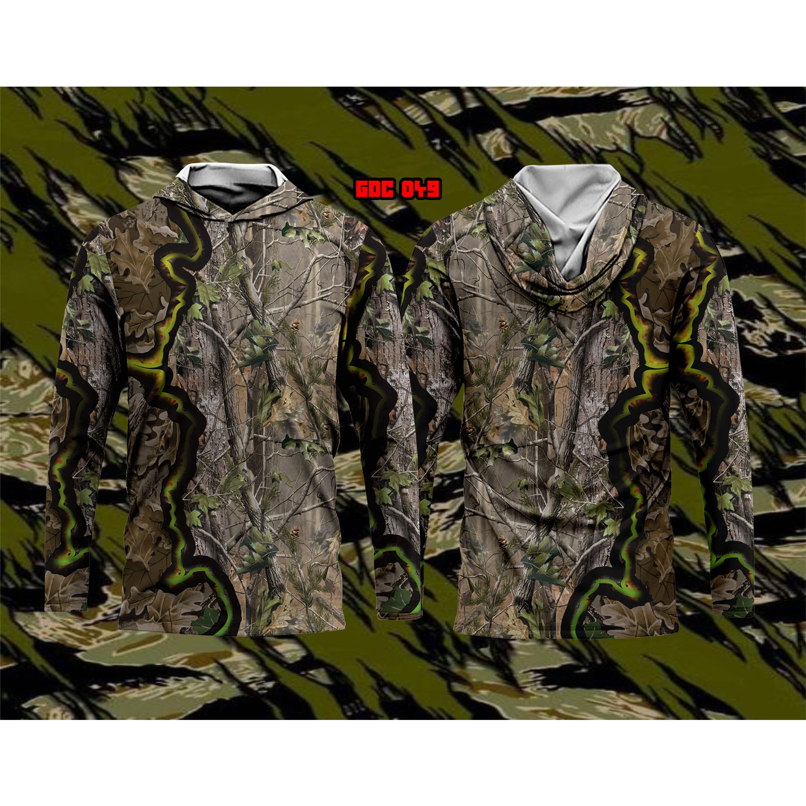 Baju camo hunting kombinasi / BAJU HUNTING CAMO PERBAKIN