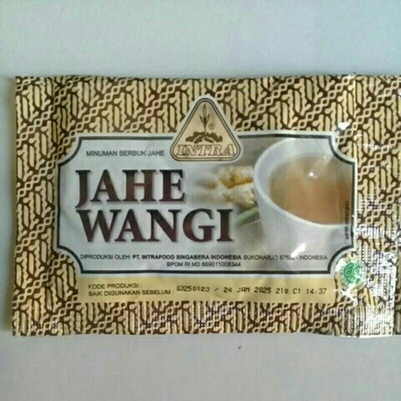 

~MOS~ Jahe Wangi. Jahe Susu. Minuman Serbuk Jahe. Minuman Herbal Tradisional. Intrafood