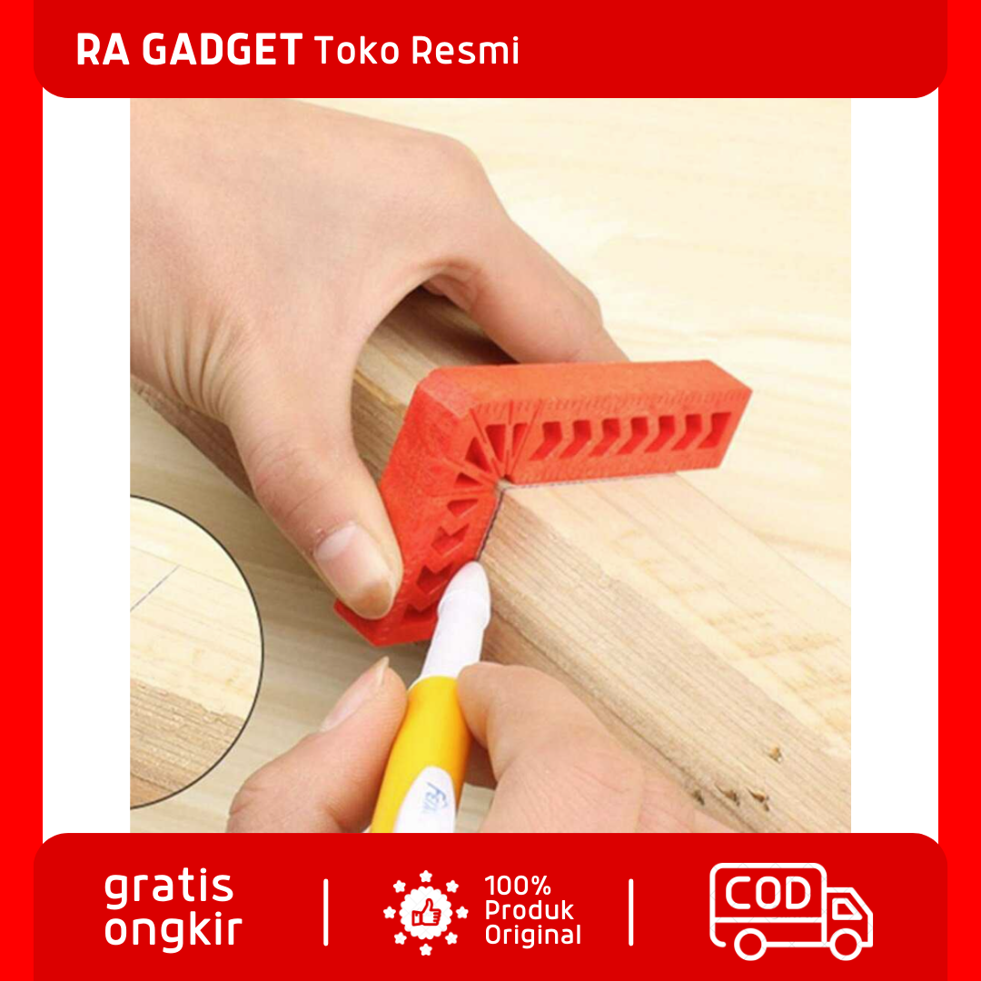 Corner Clamp Penjepit Sudut Frame Kaca Kayu Angle 90 Derajat / Alat Klem Clem Clamp Clam Pres Press 