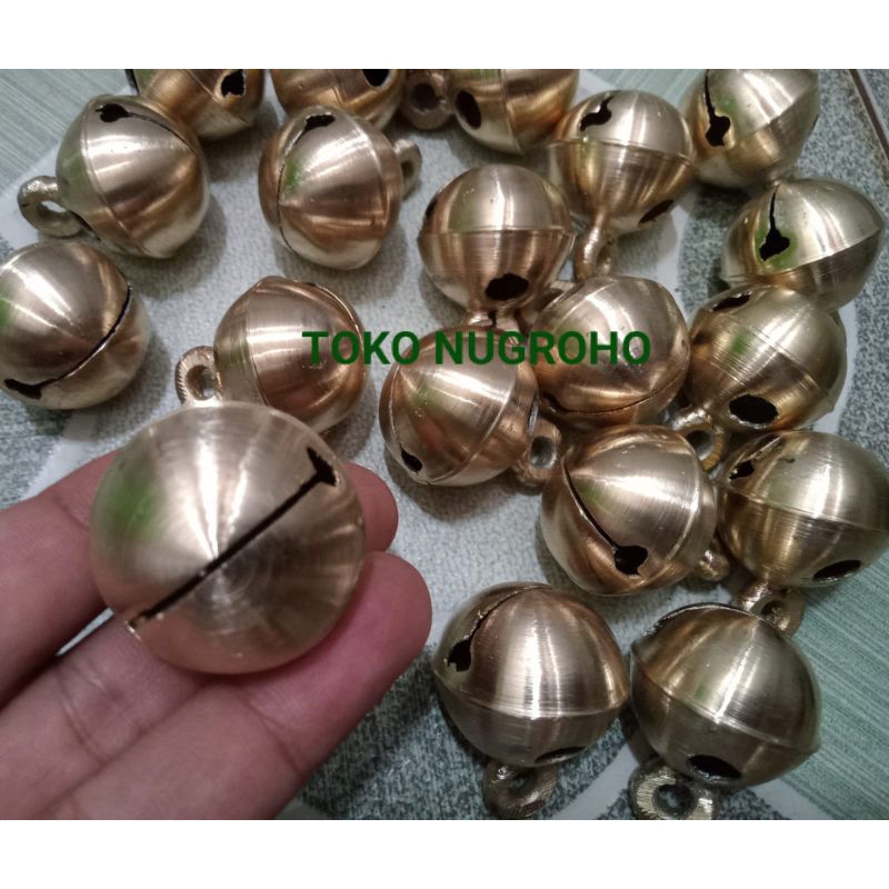 Klinting Krincing Lonceng Kuningan - Ukuran Jumbo
