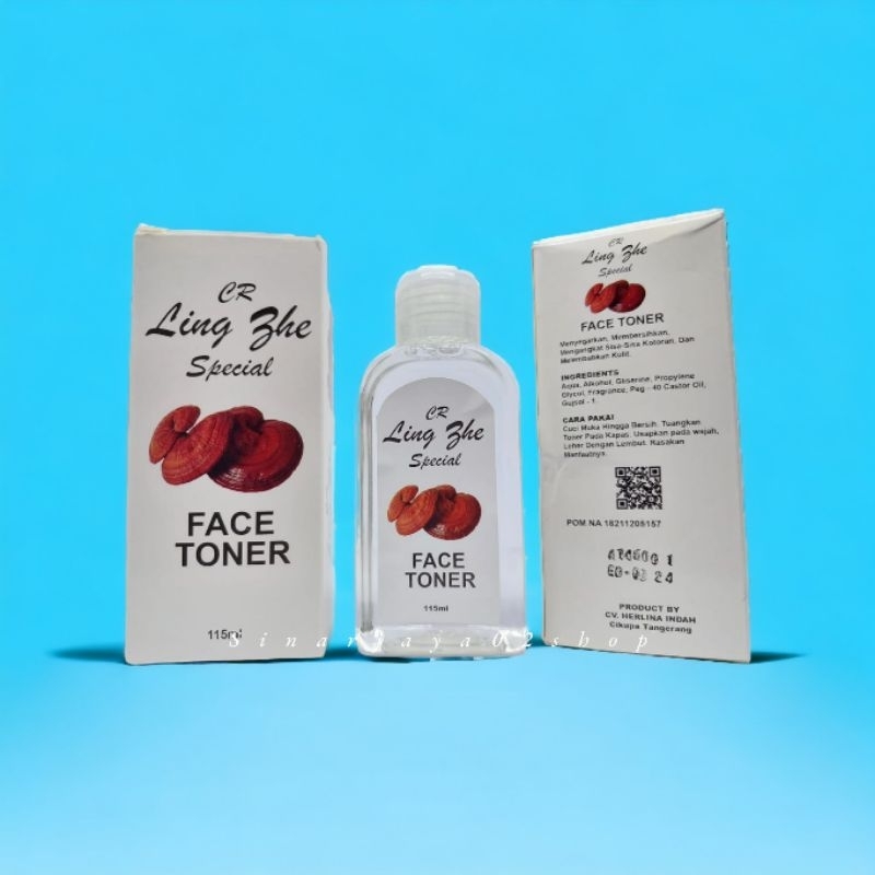 TONER LING ZHI TONER CR LING SHI FACE TONER ORIGINAL BPOM