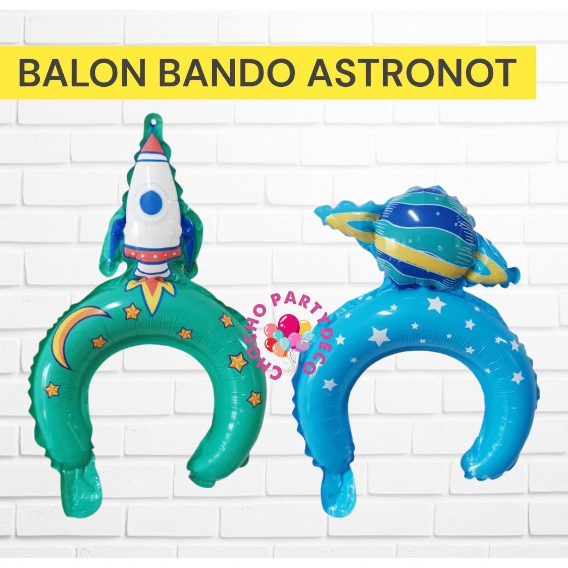 Balon Bando ASTRONOT / Balon Foil UFO PLANET ROKET