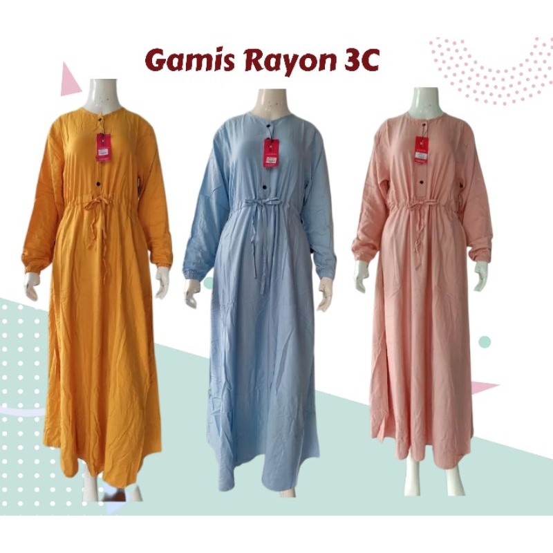 3C GAMIS RAYON SERUT