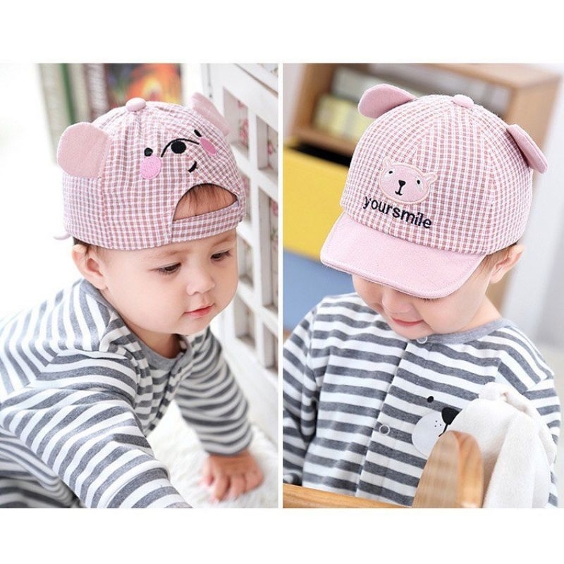 Topi Anak Bayi 1-3th Baby Fashion Hat M335