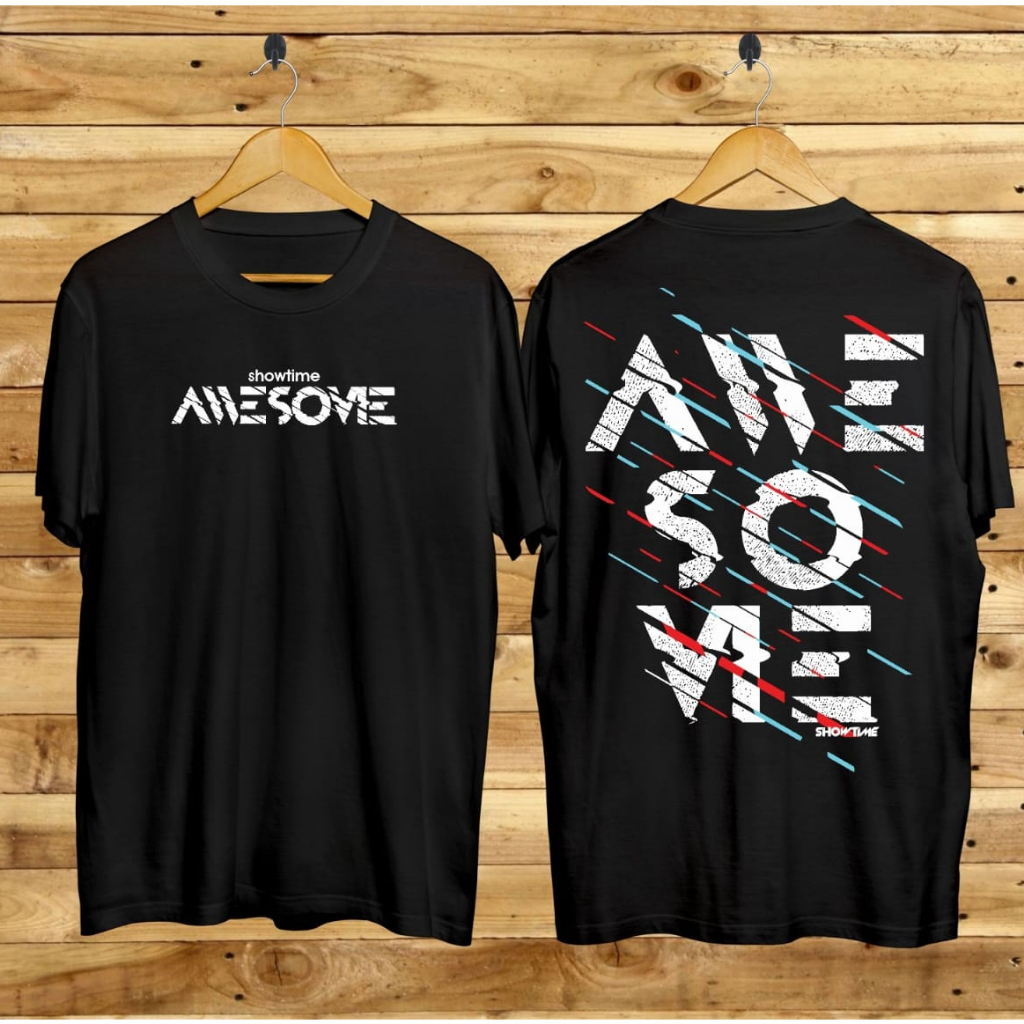 Kaos Distro Pria Keren Lengan Pendek Awesome Terbaru Motif Sablon Bergambar