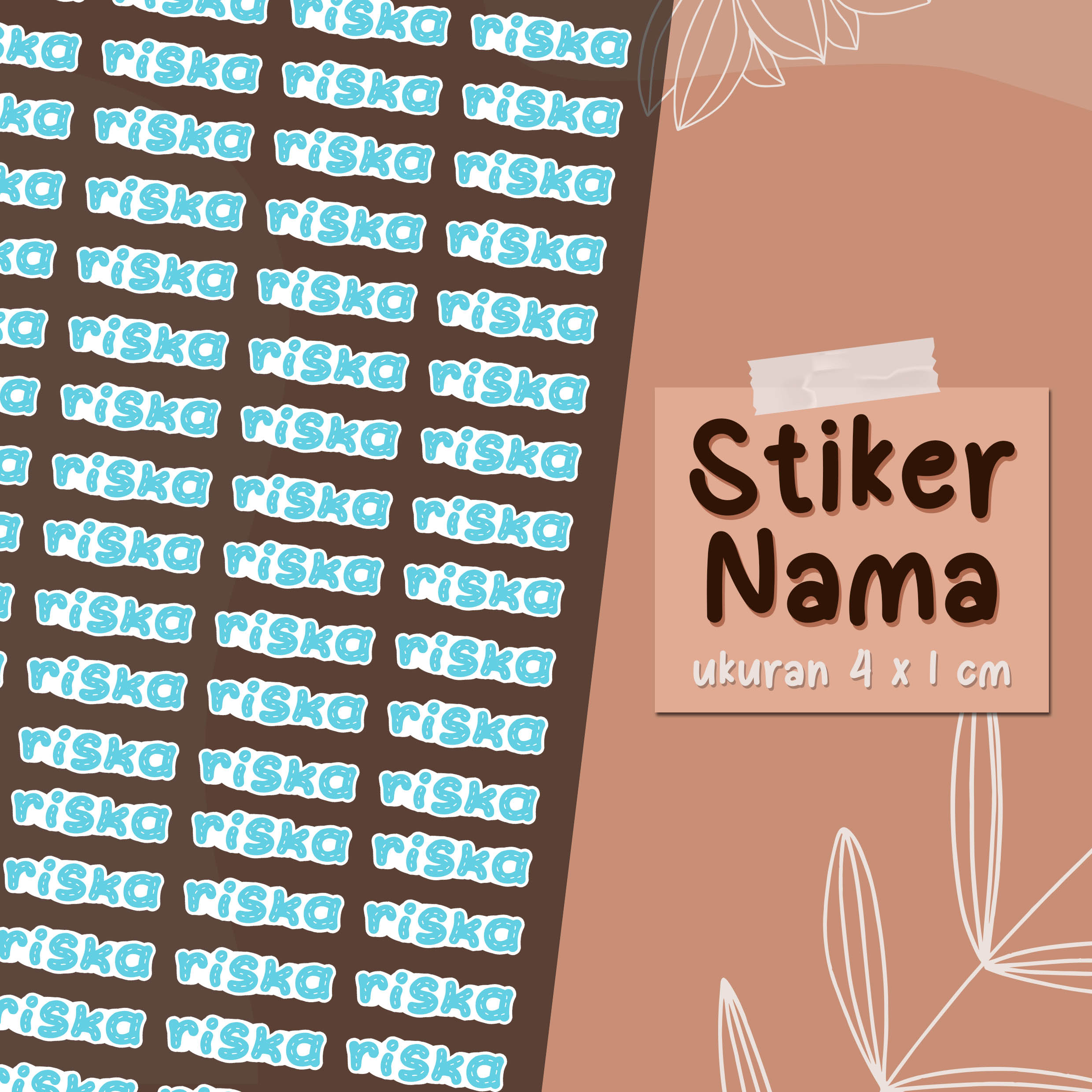 

STICKER NAMA ANAK