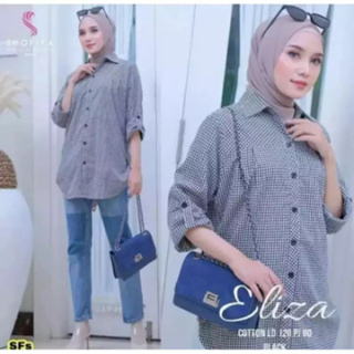 Baju Wanita Eliza TUnik Kotak