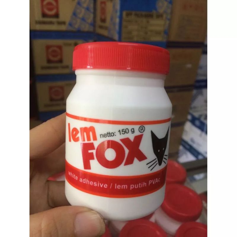 

LEM FOX 150 G LEM PUTIH PVAc