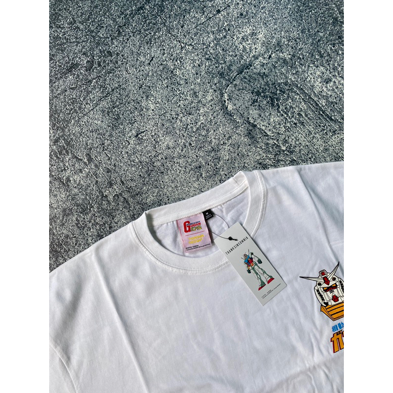 Tshirt Thanksinsomnia®️ x Gundam "Arisa RX-78-2" White Unisex