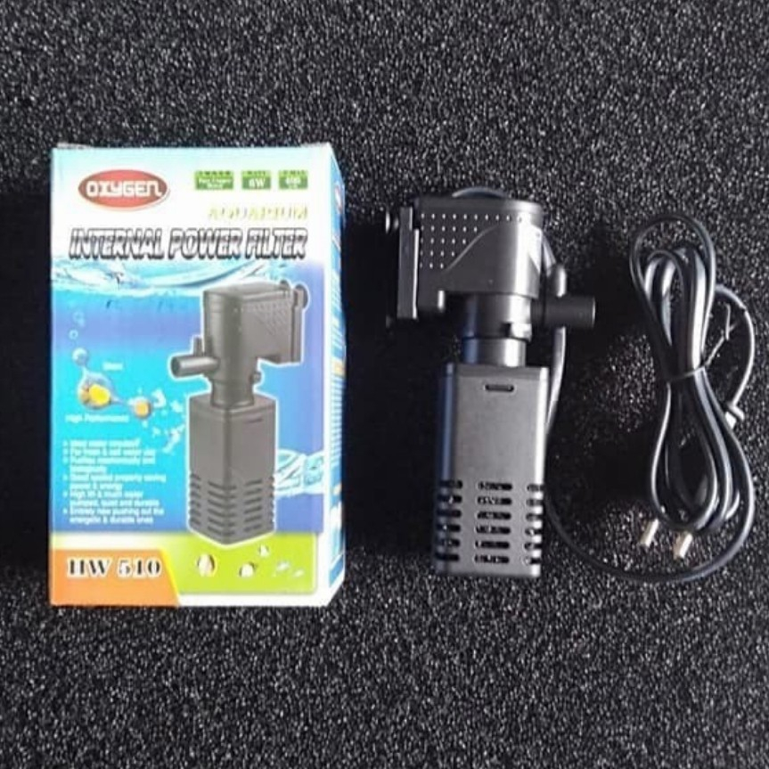 Oxygen Yang HW 510 HW510 Mini Internal Filter Aquarium Aquascape Ikan Hias