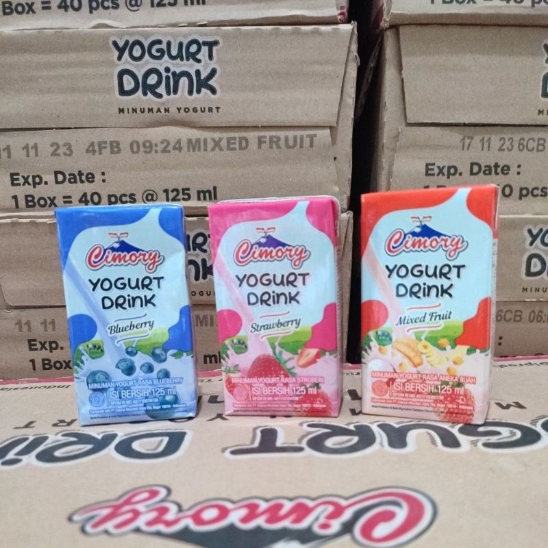 

1 DUS CIMORY YOGURT DRINK 125ML 1 KARDUS 125 ML