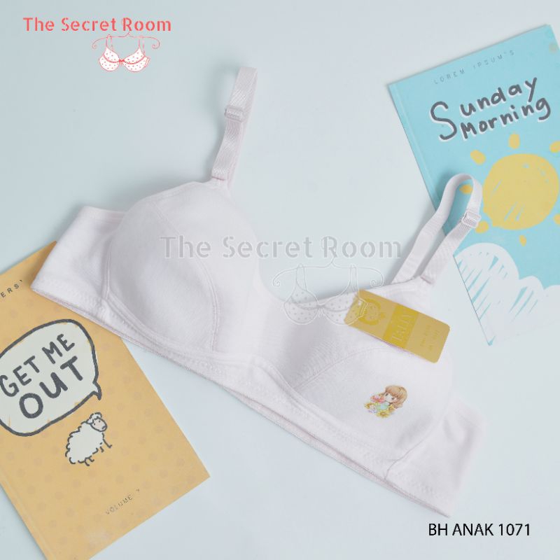 TALLY BRA BH REMAJA ABG 1071 I CUP A I TANPA BUSA I KAIT 2 I SIZE 32 - 38