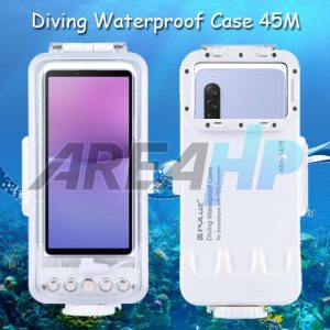 Puluz Diving Waterproof Case Casing Cover 45M Sony Xperia 10 V