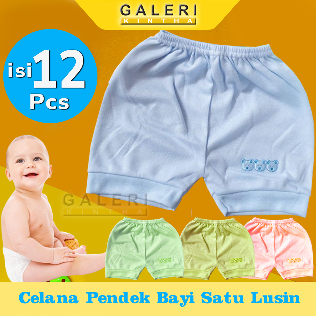 Celana Pendek Bayi Laki laki Perempuan Newborn