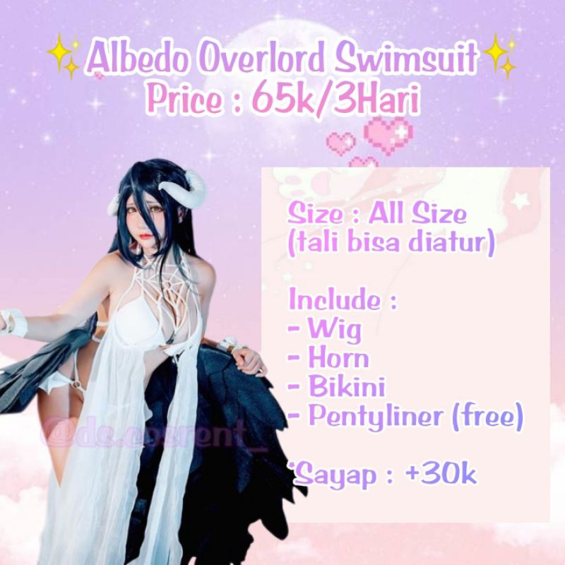 [RENTAL ONLY] Albedo Overlord Bikini