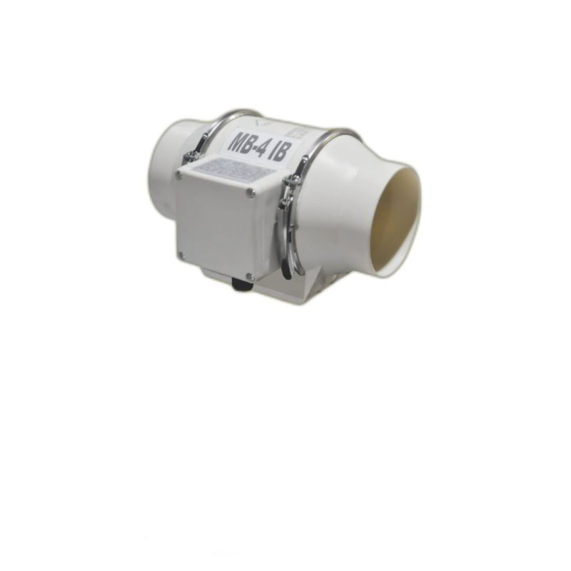 Blower inline duct fan 8"inch MB8IBD 160watt/2600rpm/900cmh 220v 1ph
