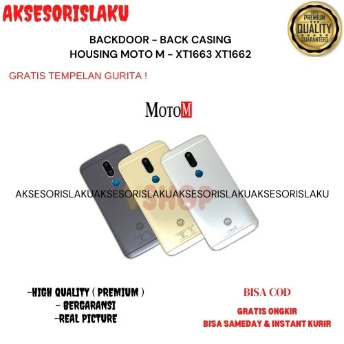 BACKDOOR - BACK CASING - HOUSING MOTO M - XT1663 XT1662