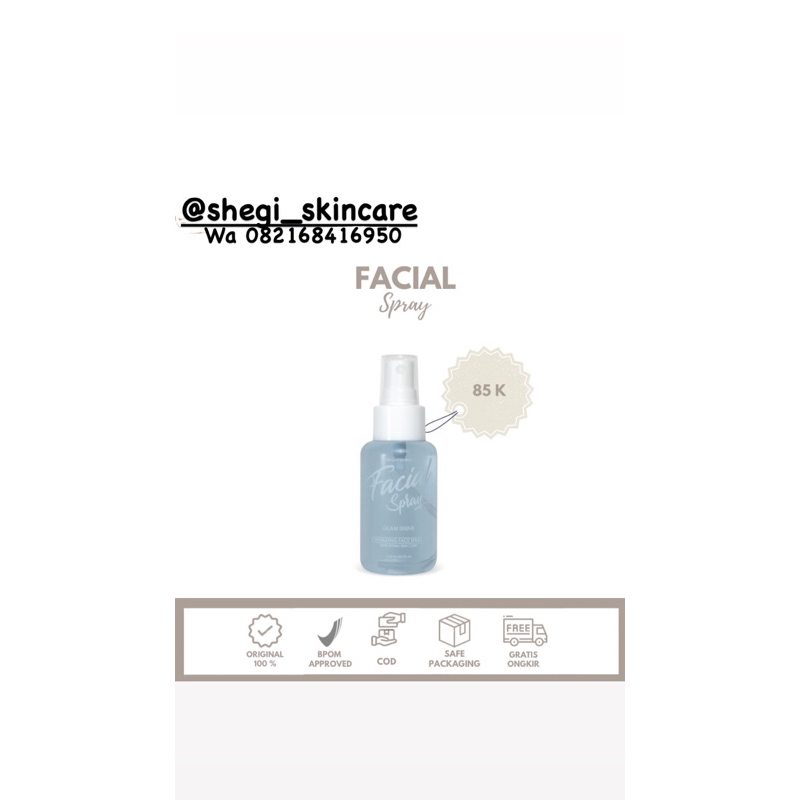 facial spary glamshine