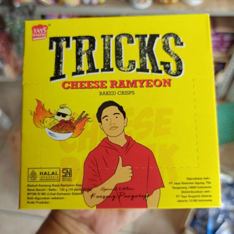 

Biskuit Kentang TRICKS Rasa Keju Cheese Ramyeon