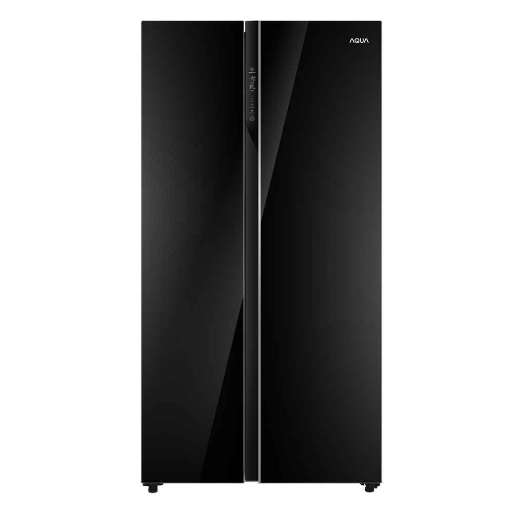 KULKAS AQUA AQR-605IG TWIN INVERTER SIDE BY SIDE 541 LITER