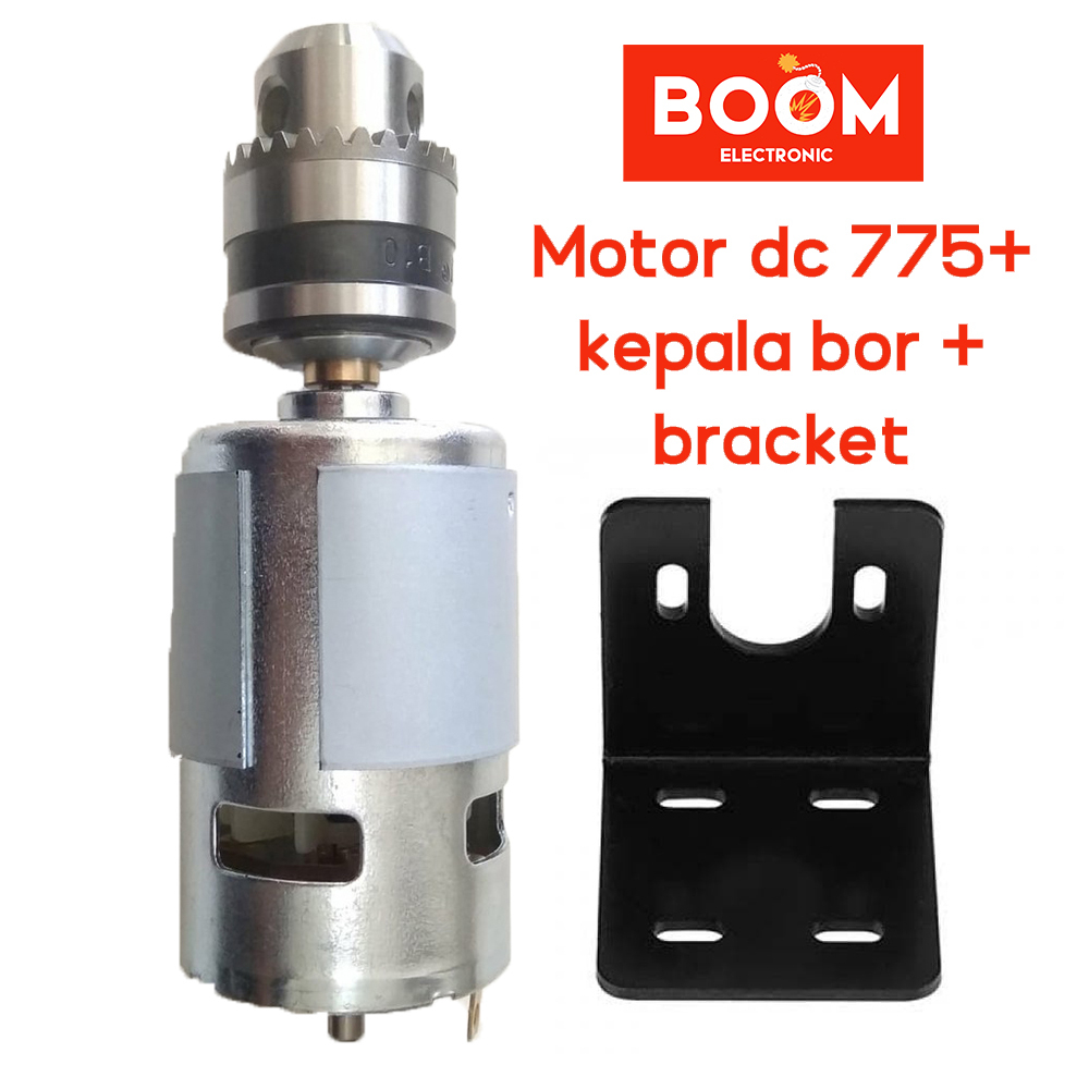 (PAKET) Motor DC 775 + Electrical Drill B10