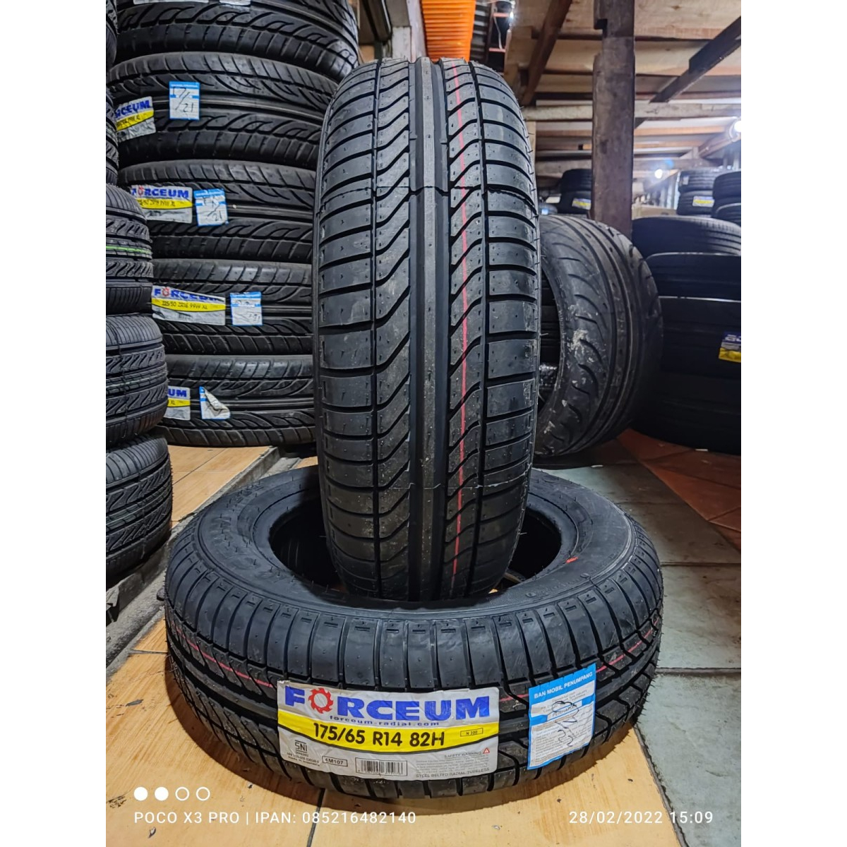 Ban Standar Sirion 175 65 R14 FORCEUM N 300 BAN 175/65 R14 N300