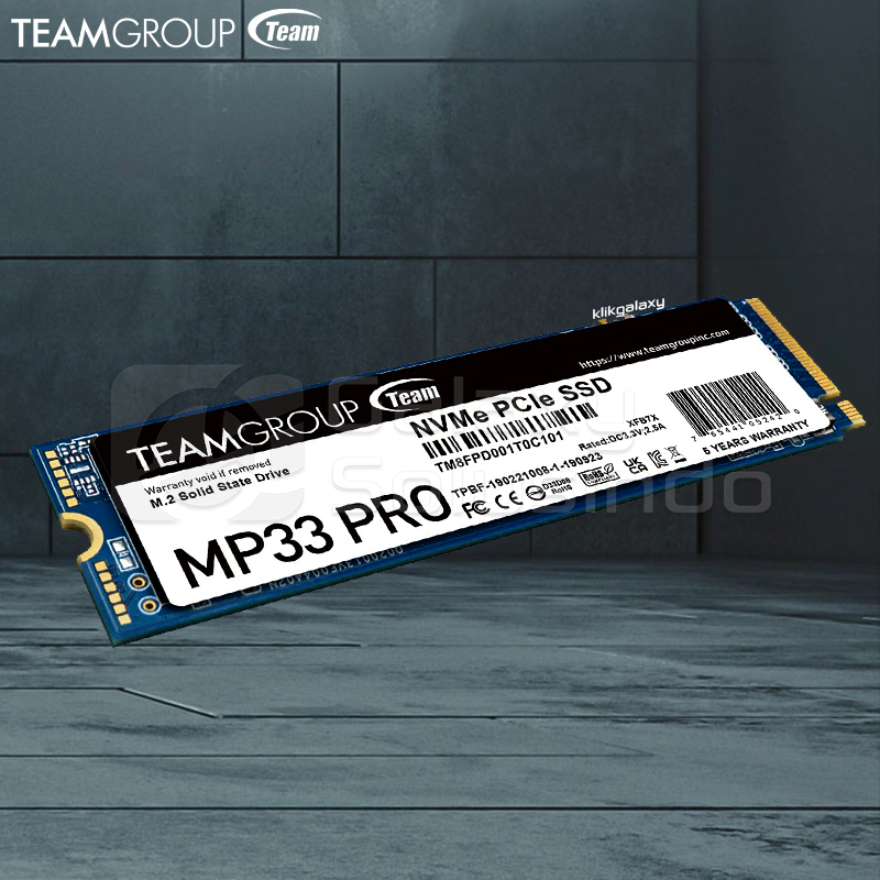 TEAM MP33 PRO M.2 PCIe NVMe 512GB SSD